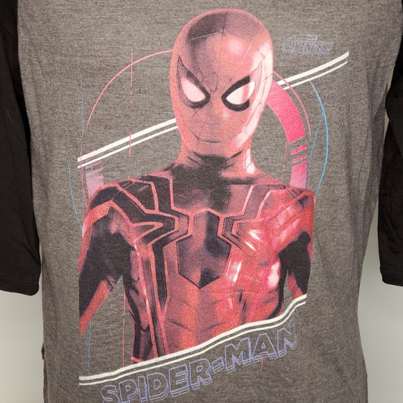 Women's Marvel Spider-man Baseball Shirt - Picture 2 of 7